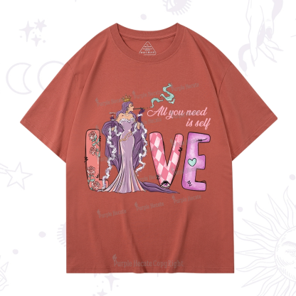 Purplehecate All You Need Is Self Valentine T-Shirt