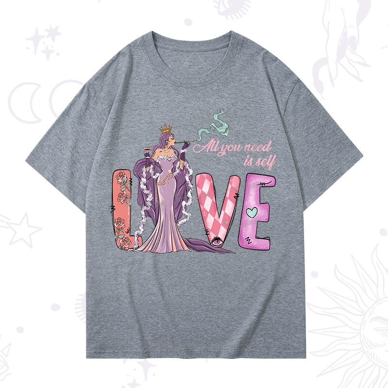 Purplehecate All You Need Is Self Valentine T-Shirt
