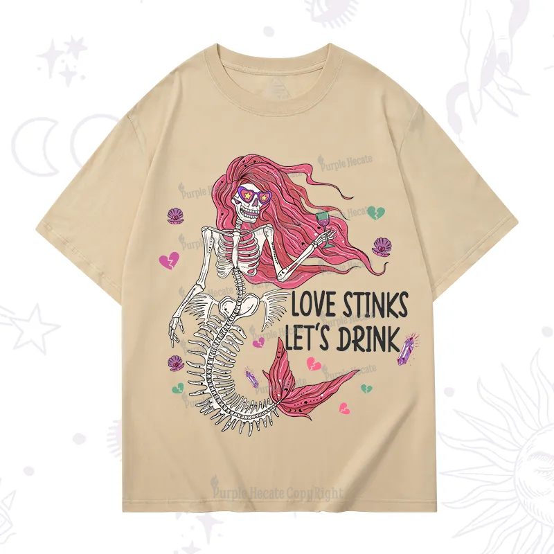 Purplehecate Love Stinks Let's Drink T-Shirt