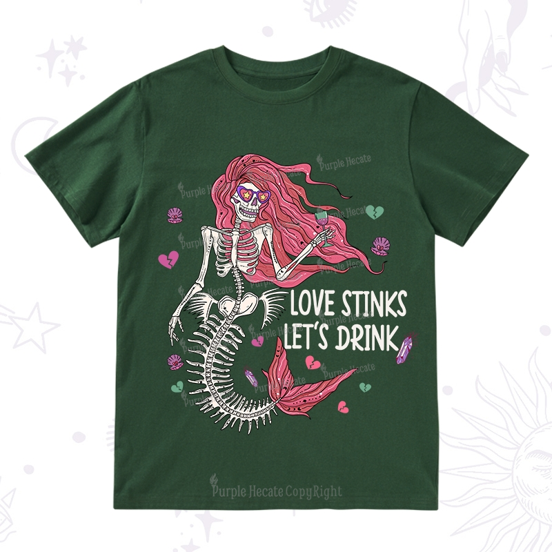 Purplehecate Love Stinks Let's Drink T-Shirt
