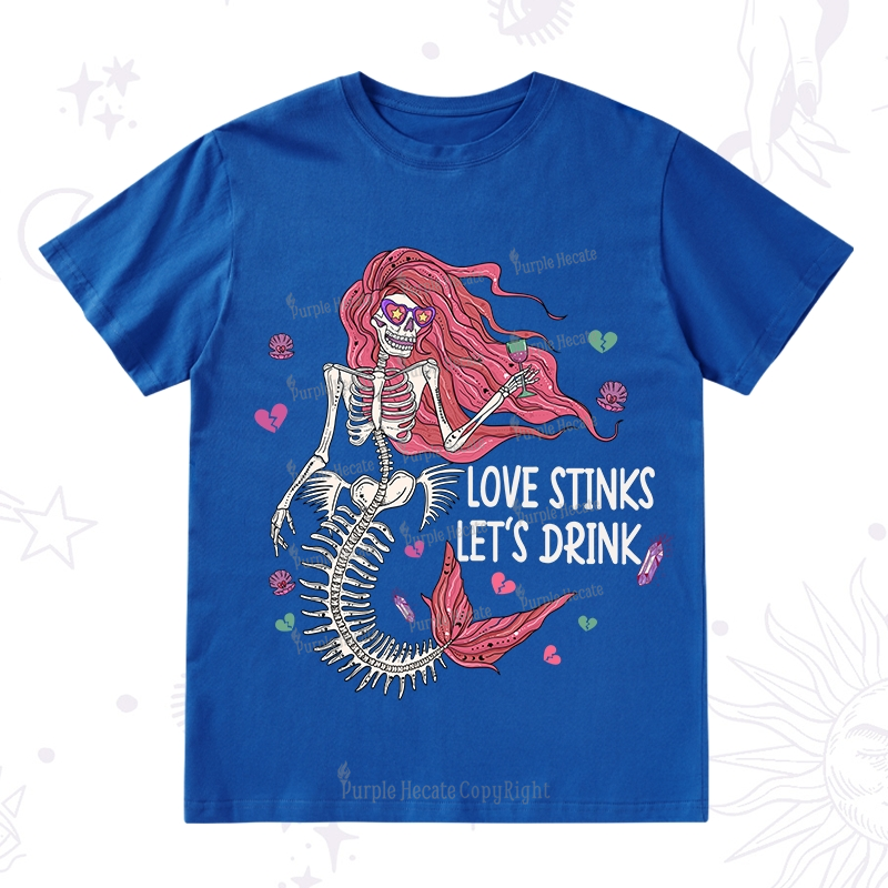 Purplehecate Love Stinks Let's Drink T-Shirt