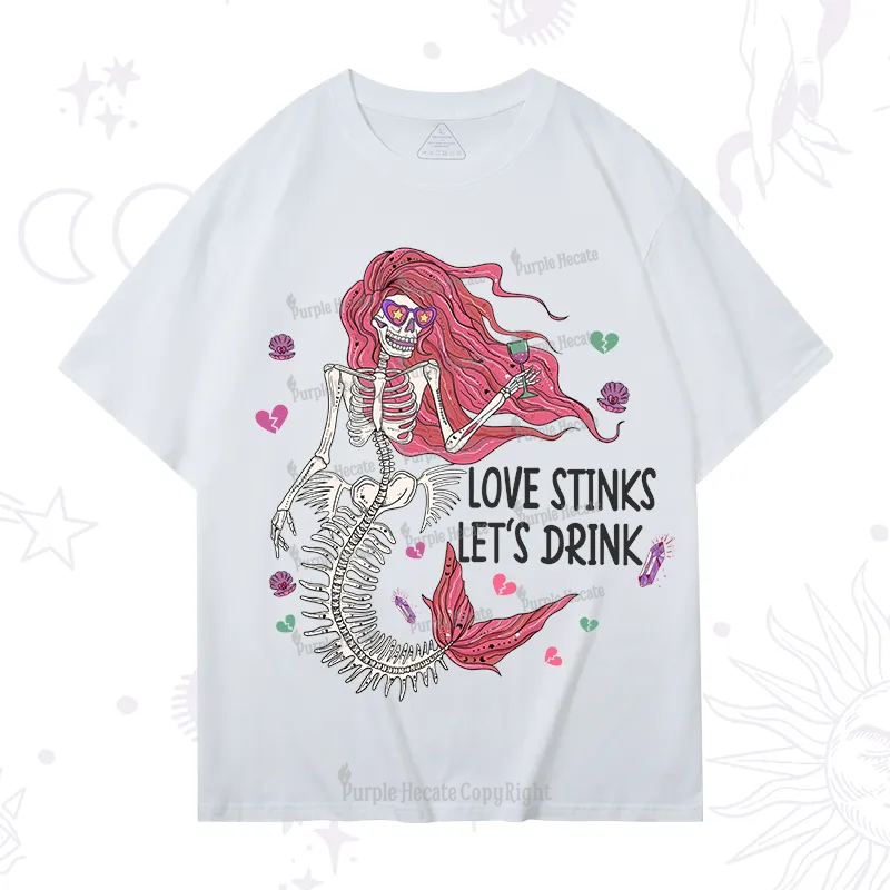 Purplehecate Love Stinks Let's Drink T-Shirt