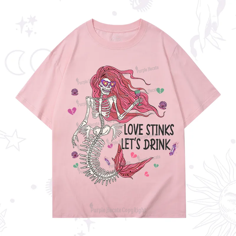 Purplehecate Love Stinks Let's Drink T-Shirt