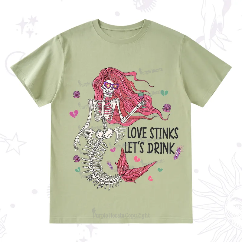 Purplehecate Love Stinks Let's Drink T-Shirt