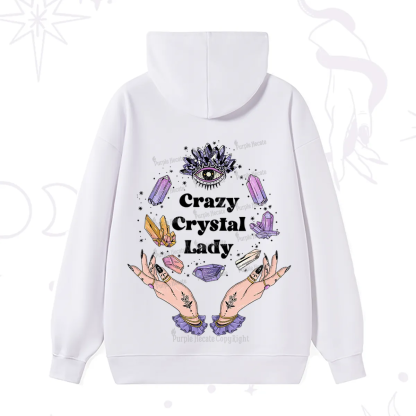 Purplehecate Crazy Crystal Lady Hoodie