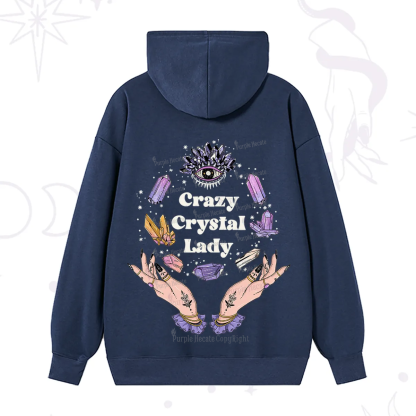 Purplehecate Crazy Crystal Lady Hoodie