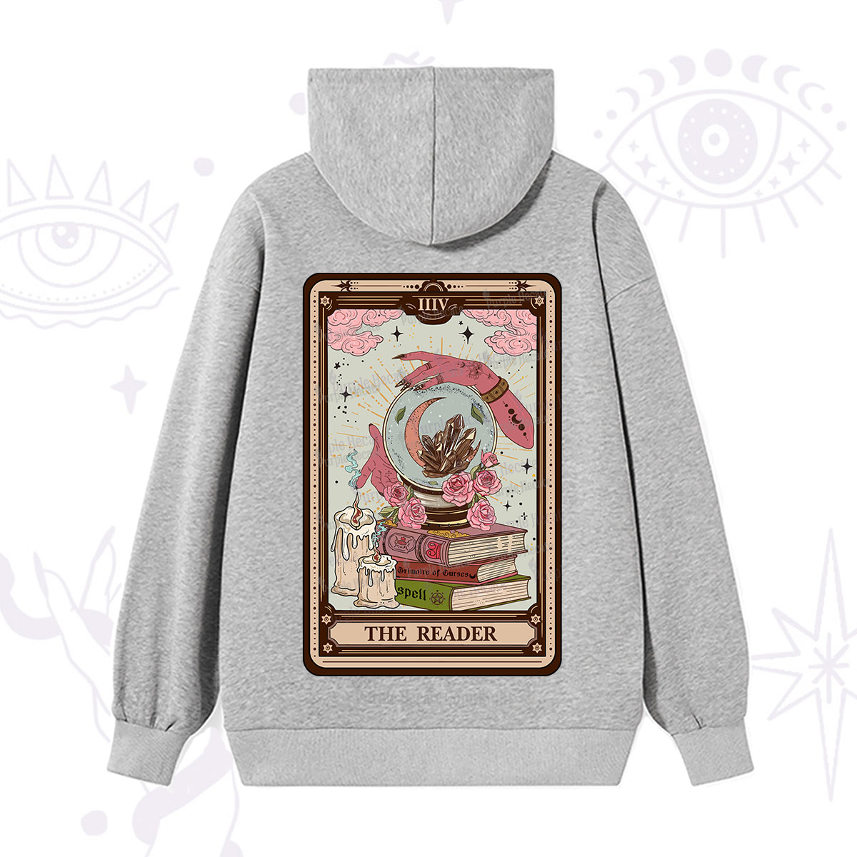 Purplehecate The Reader Tarot Witch Vibes Hoodie
