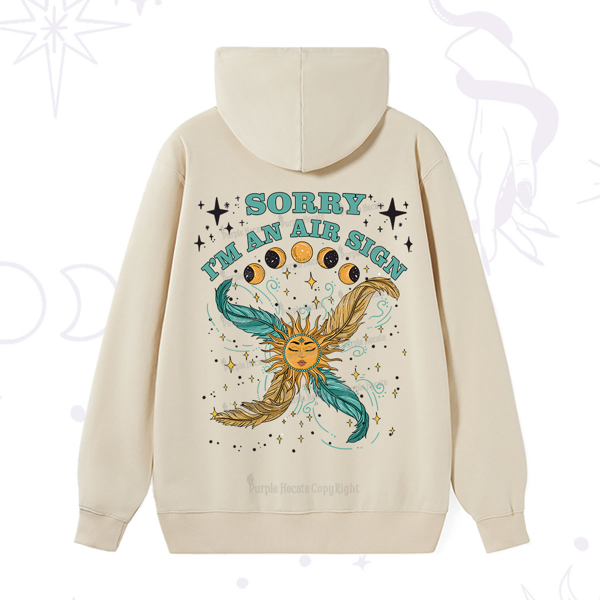 Purplehecate Sorry I'm An Air Sign Hoodie