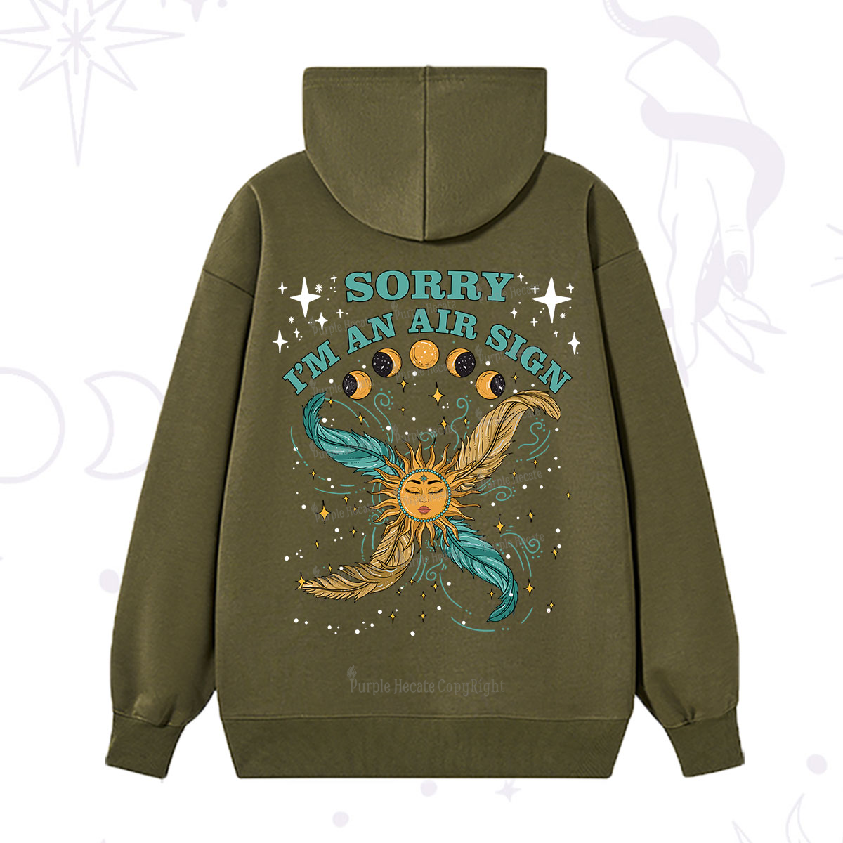 Purplehecate Sorry I'm An Air Sign Hoodie