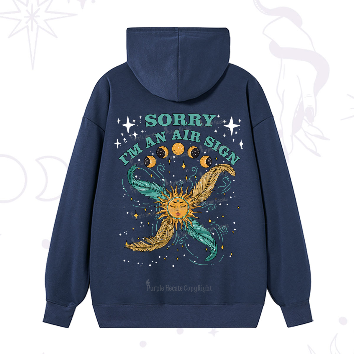 Purplehecate Sorry I'm An Air Sign Hoodie