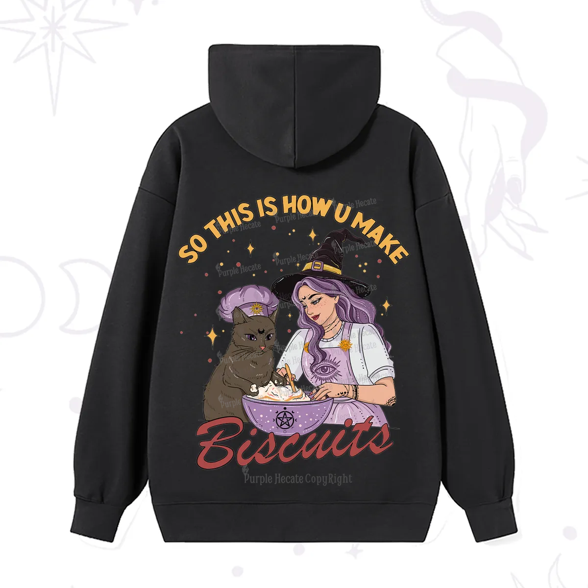 Purplehecate So This Is How You Make Biscuits Hoodie