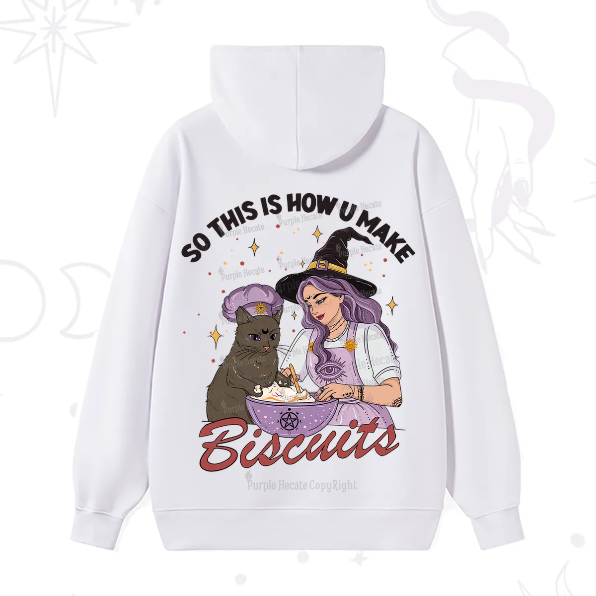 Purplehecate So This Is How You Make Biscuits Hoodie