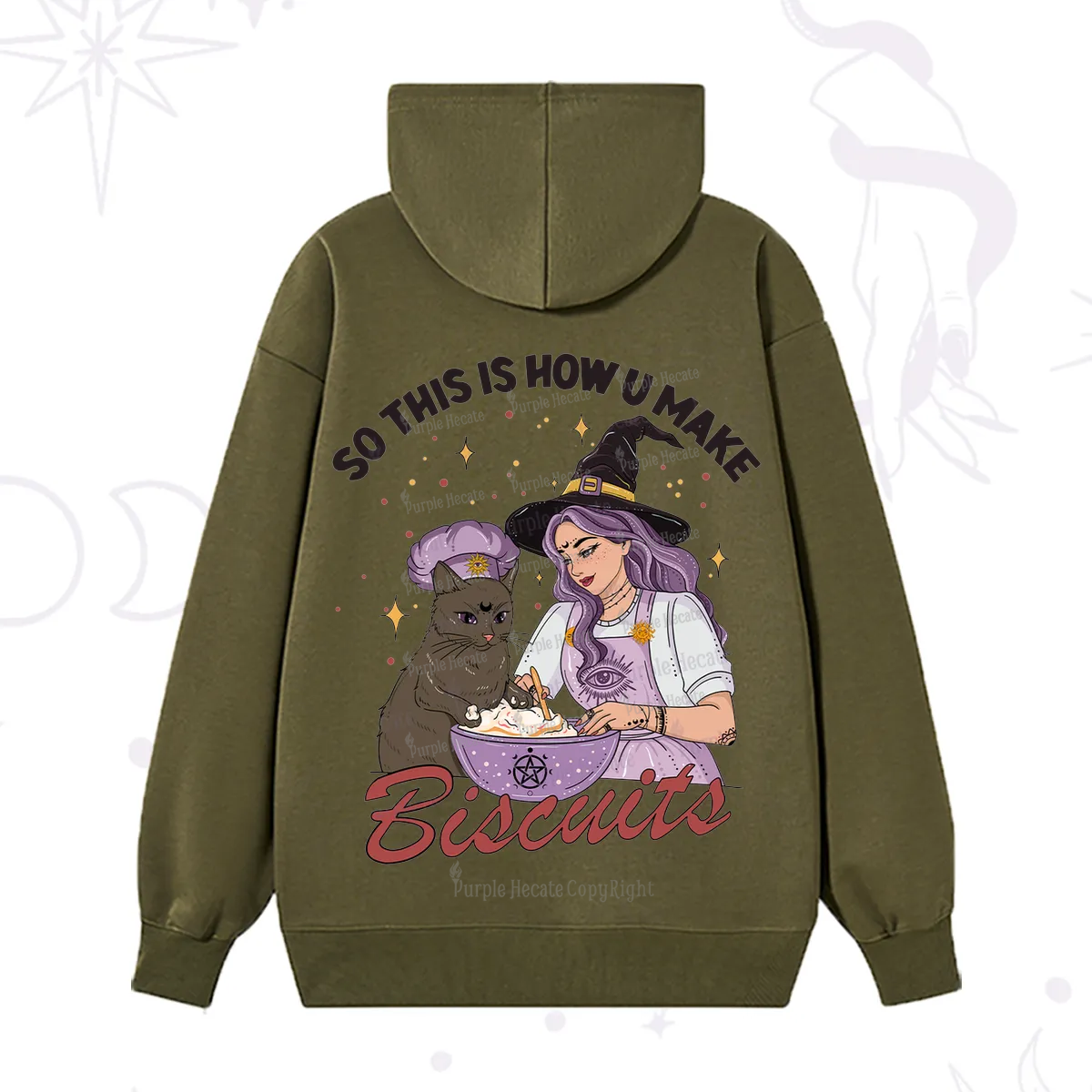 Purplehecate So This Is How You Make Biscuits Hoodie