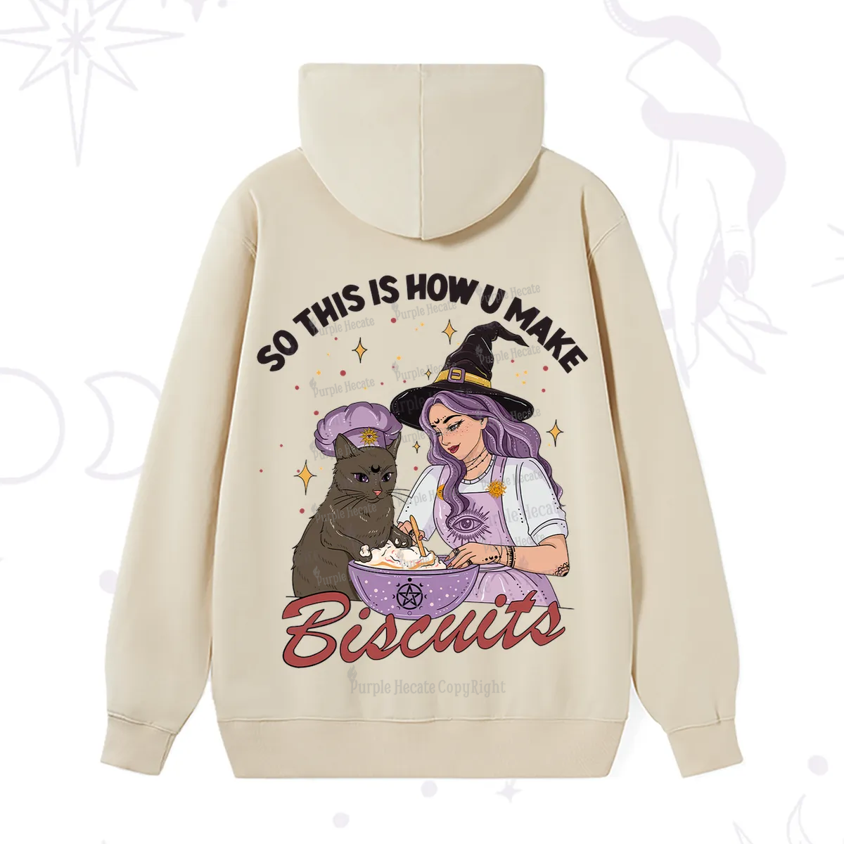 Purplehecate So This Is How You Make Biscuits Hoodie