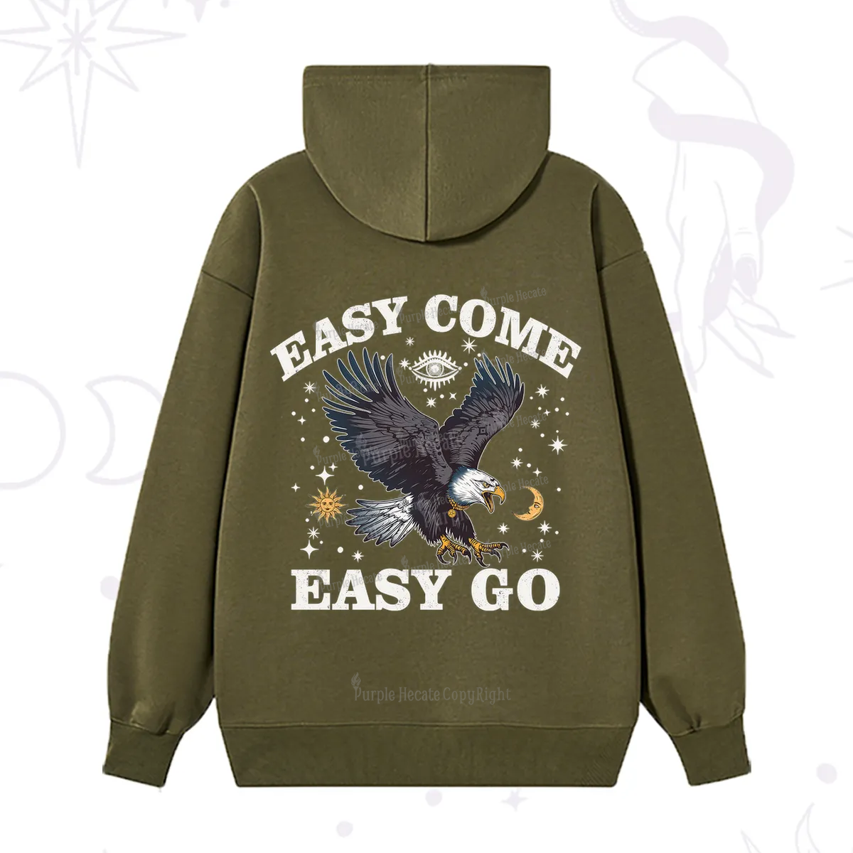Purplehecate Easy Come Easy Go Hoodie