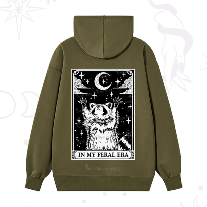 Purplehecate The In My Feral Era Oracle Card Hoodie