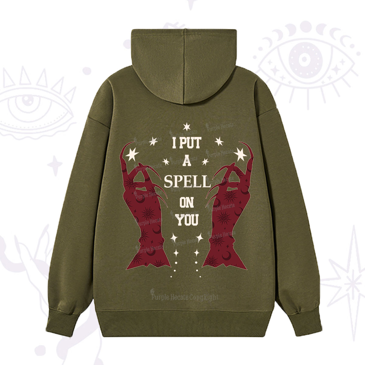 Purplehecate I Put A Spell On You Hoodie