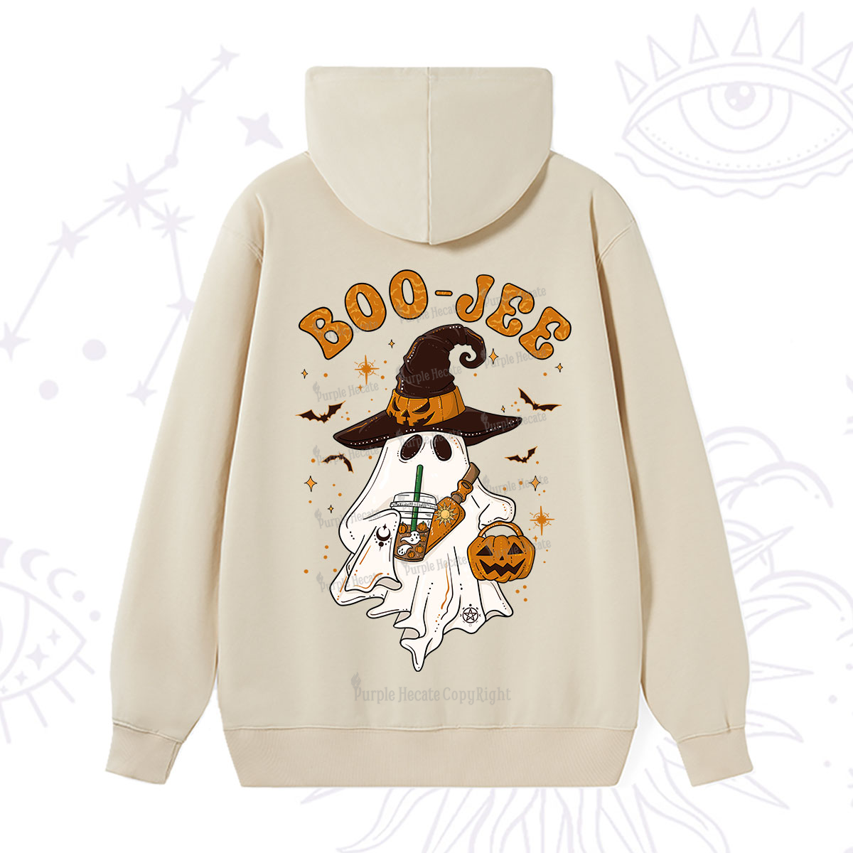 Purplehecate Boo Jee Halloween Hoodie