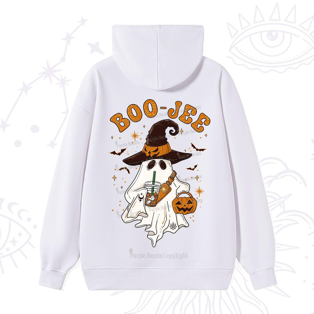 Purplehecate Boo Jee Halloween Hoodie