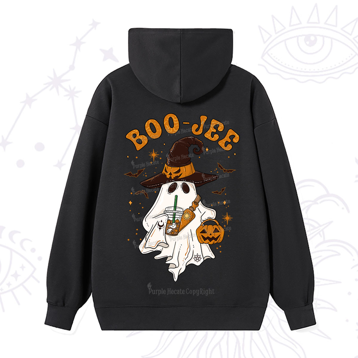 Purplehecate Boo Jee Halloween Hoodie