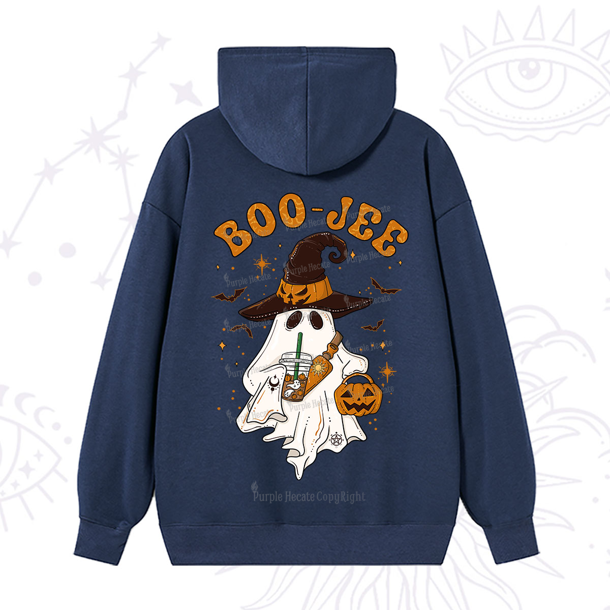 Purplehecate Boo Jee Halloween Hoodie