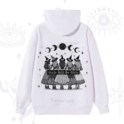 Purplehecate Girls Will Be Girls Witch Power Hoodie