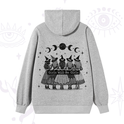 Purplehecate Girls Will Be Girls Witch Power Hoodie