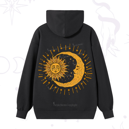Purplehecate Solar & Lunar Spirit Hoodie