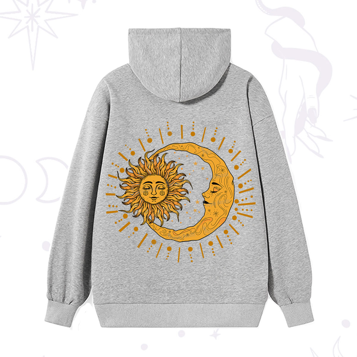 Purplehecate Solar & Lunar Spirit Hoodie
