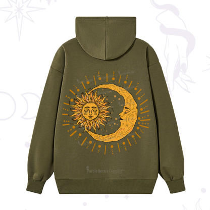 Purplehecate Solar & Lunar Spirit Hoodie