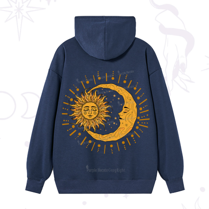 Purplehecate Solar & Lunar Spirit Hoodie
