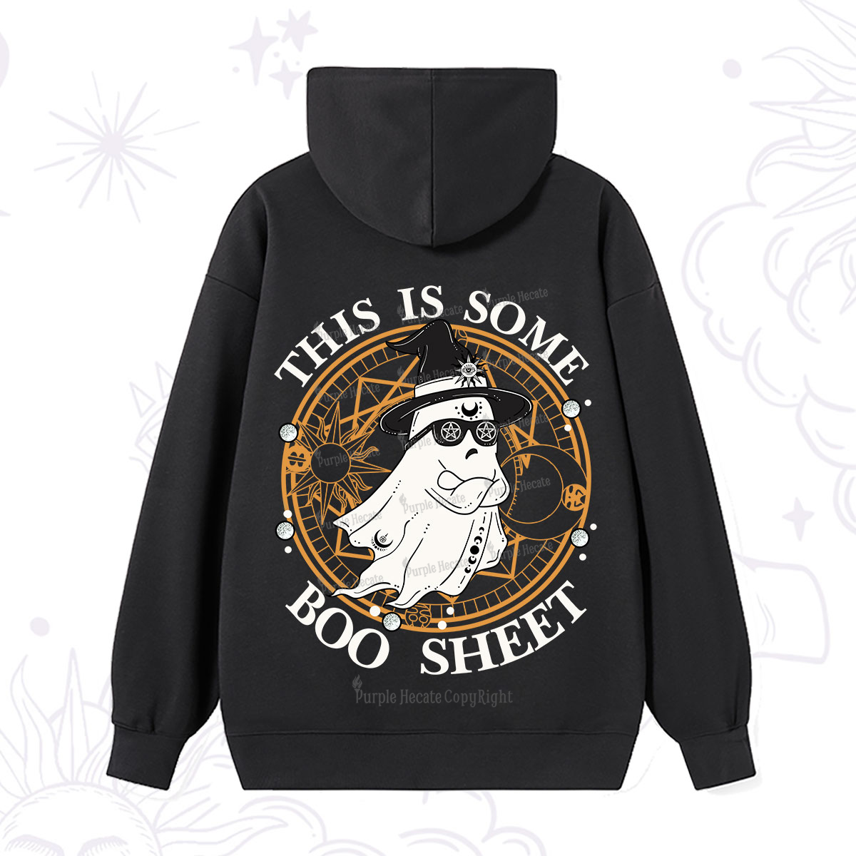 Purplehecate This Is Some Boo Sheet Halloween Hoodie