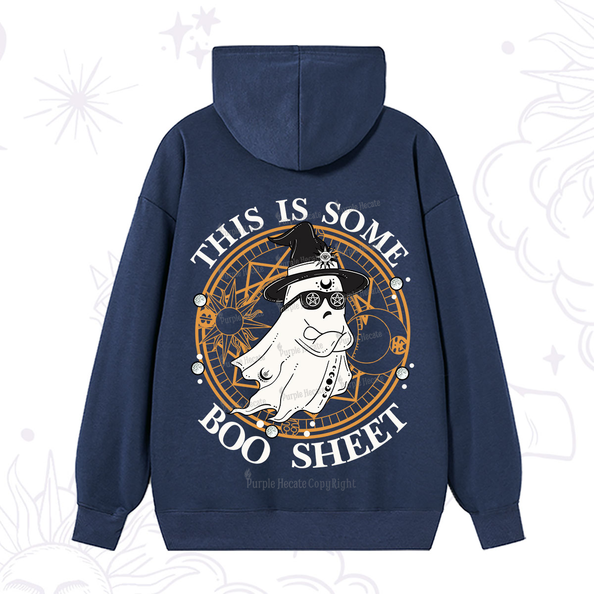 Purplehecate This Is Some Boo Sheet Halloween Hoodie