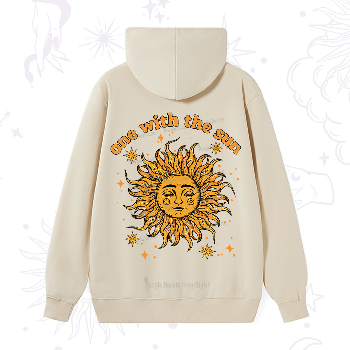Purplehecate One With The Sun Hoodie