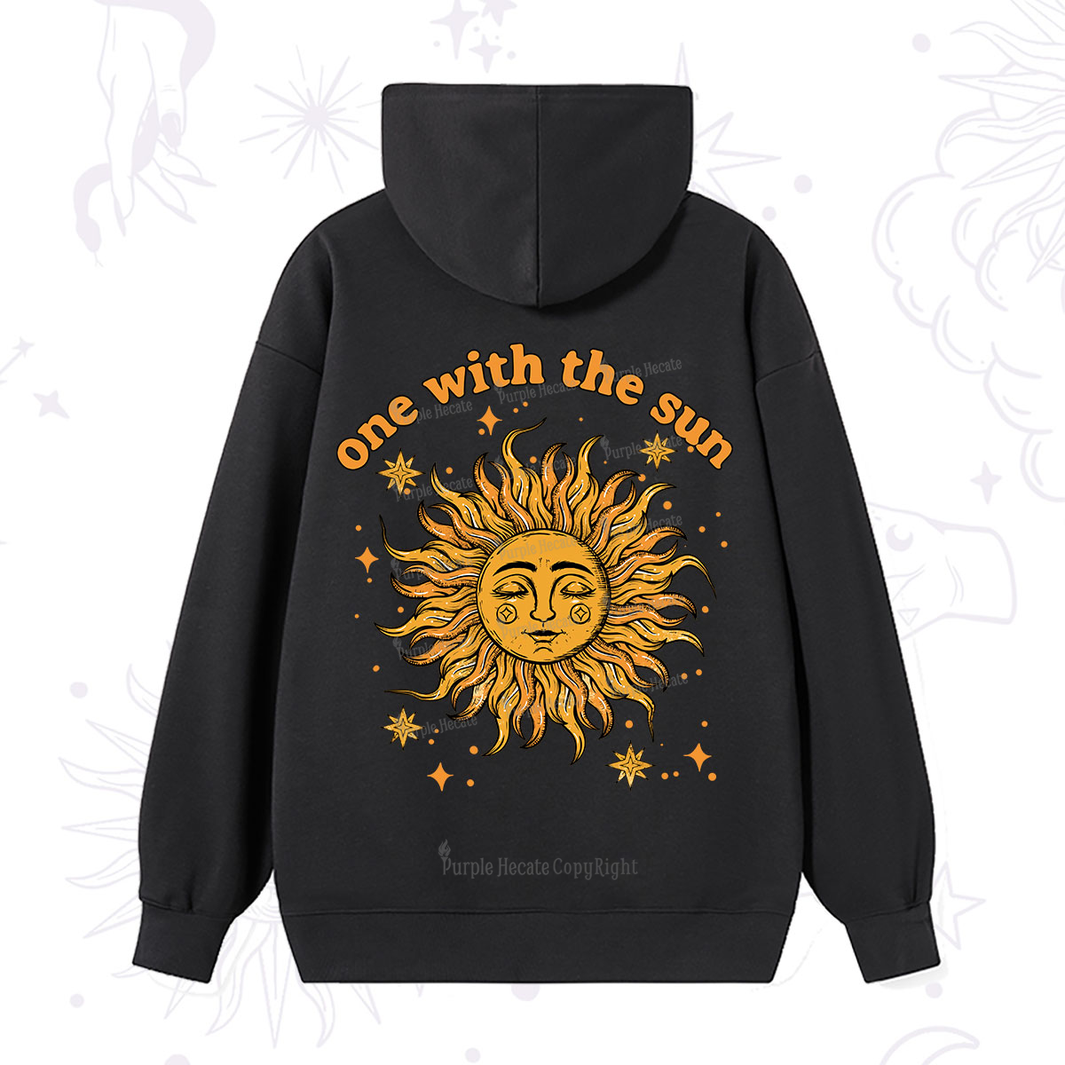 Purplehecate One With The Sun Hoodie