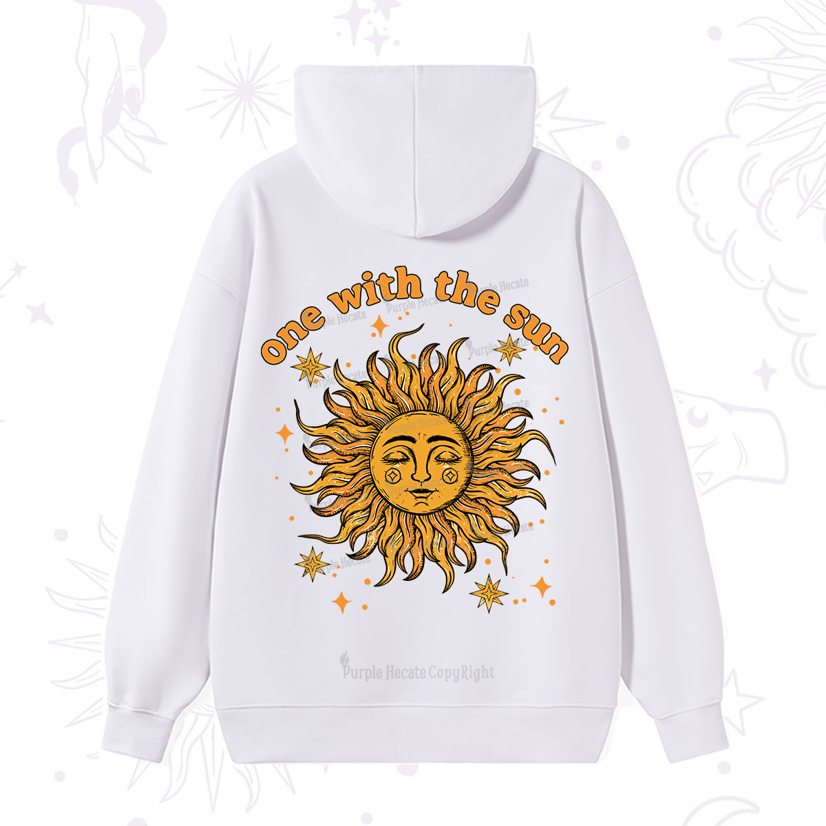 Purplehecate One With The Sun Hoodie