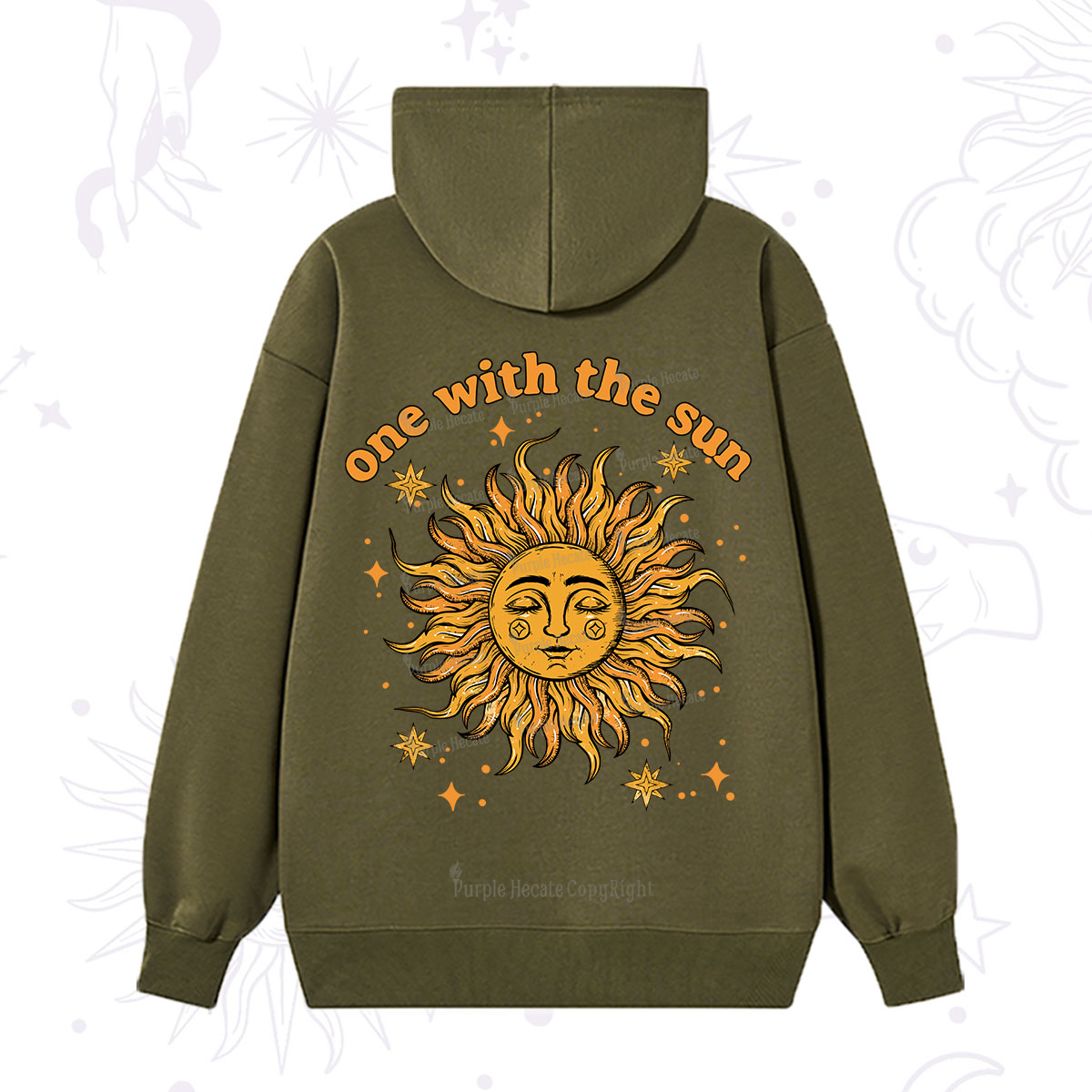 Purplehecate One With The Sun Hoodie