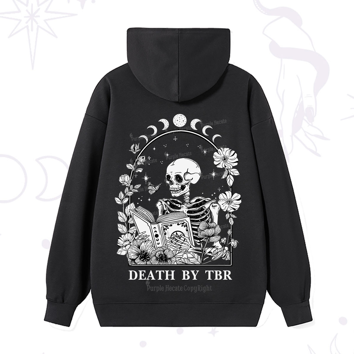 Purplehecate Death By TBR Hoodie