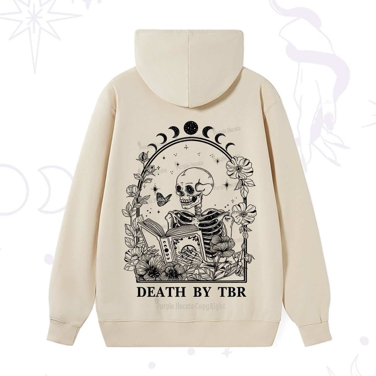 Purplehecate Death By TBR Hoodie