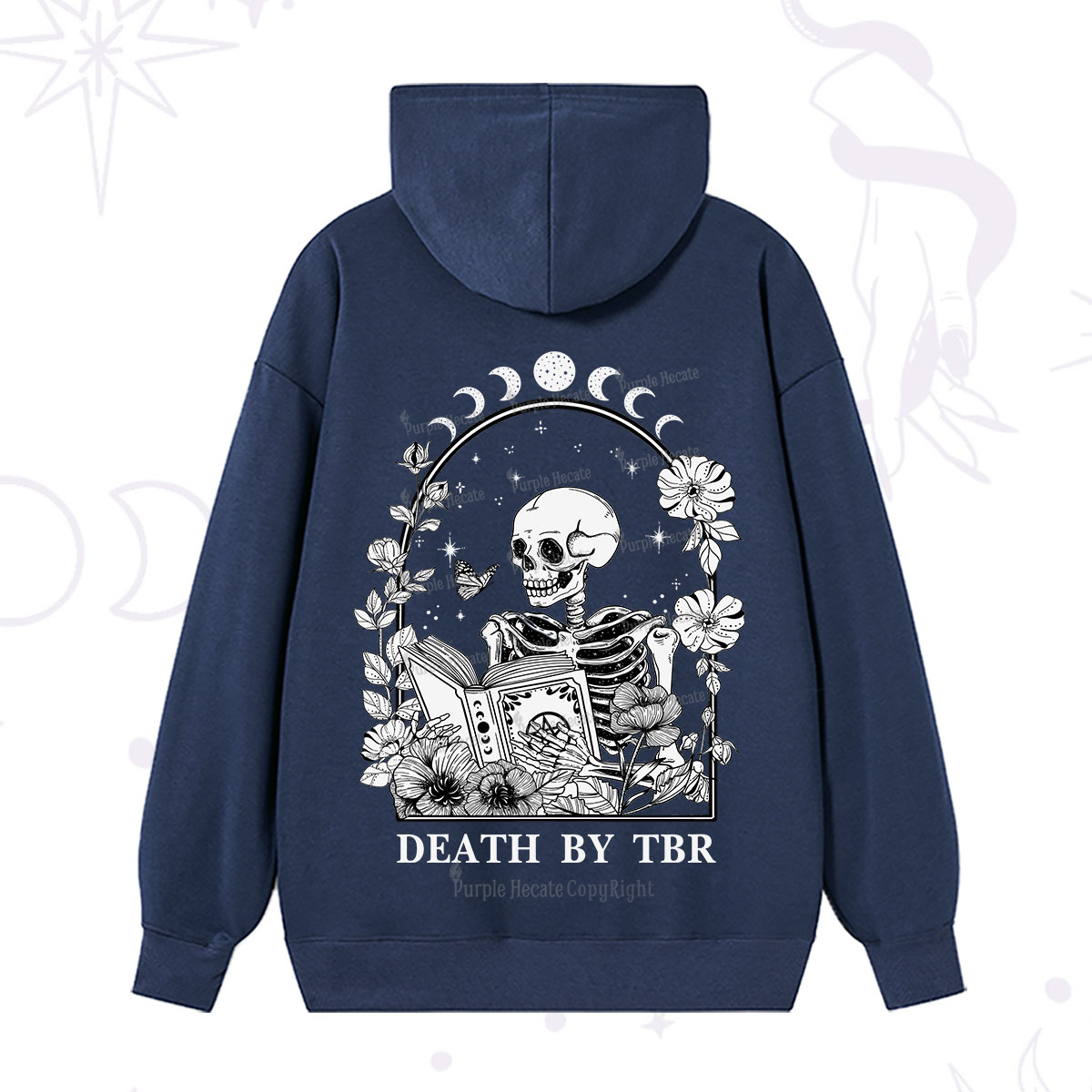 Purplehecate Death By TBR Hoodie