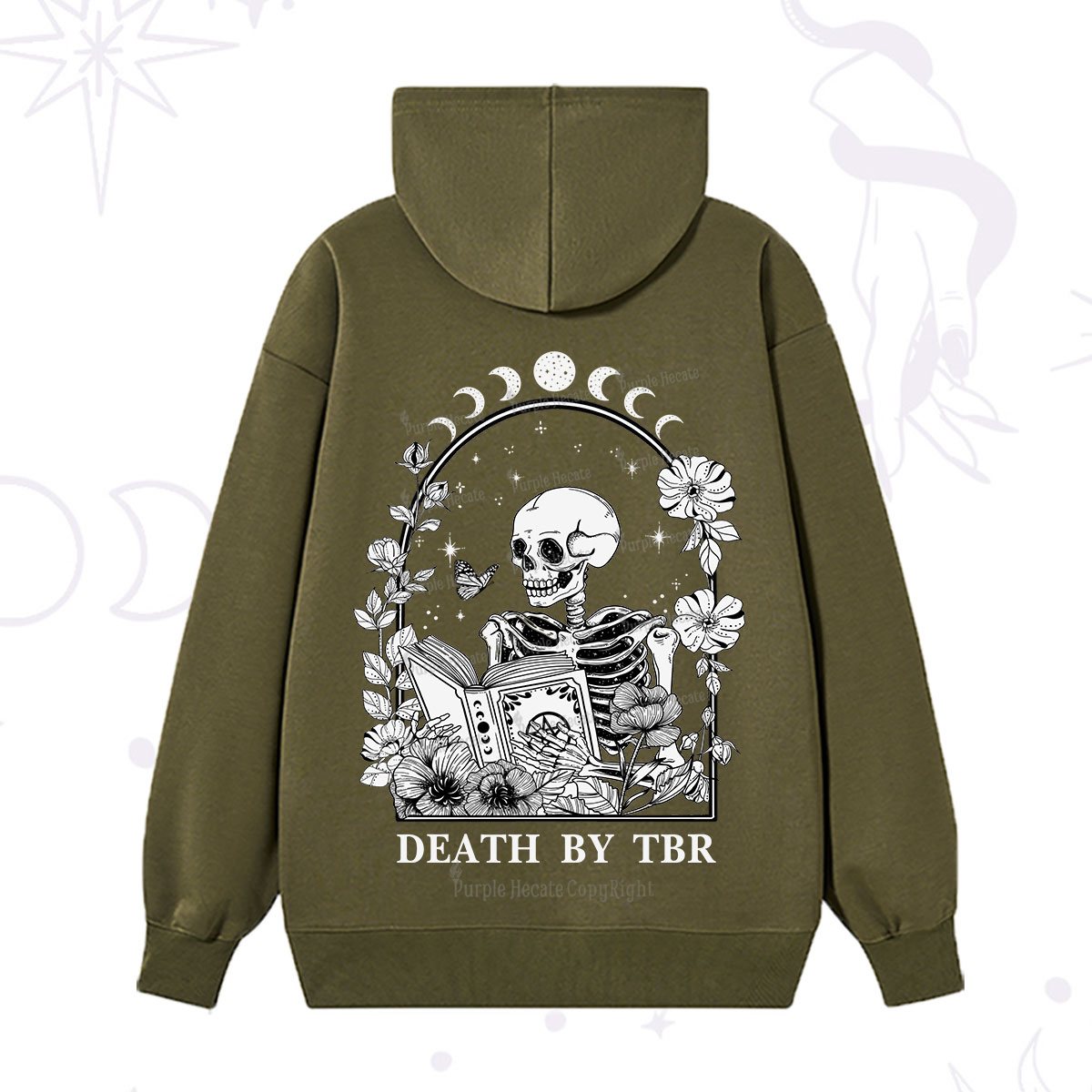Purplehecate Death By TBR Hoodie