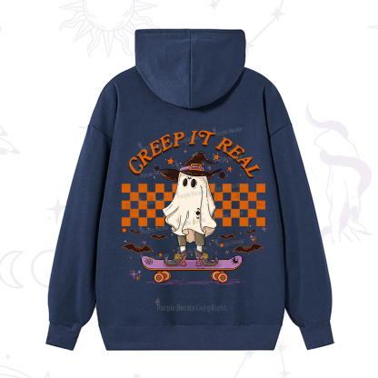 Purplehecate Creep It Real Halloween Hoodie