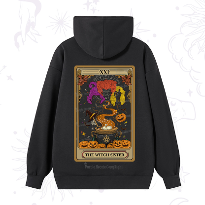 Purplehecate The Witch Sister Tarot Halloween Hoodie