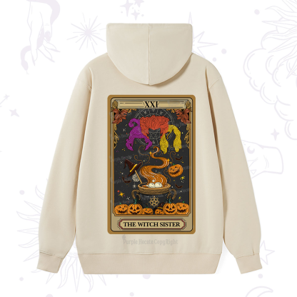Purplehecate The Witch Sister Tarot Halloween Hoodie