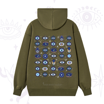 Purplehecate Evil Eye Protection Hoodie
