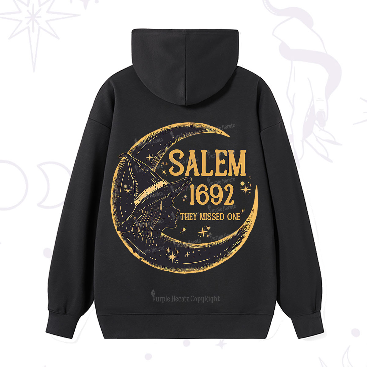 Purplehecate 1692 Salem Witch Hoodie