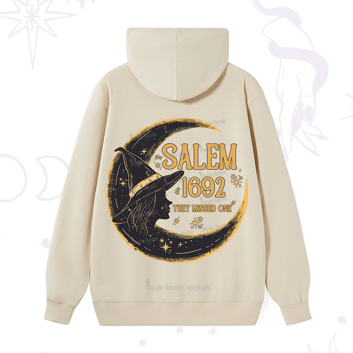 Purplehecate 1692 Salem Witch Hoodie