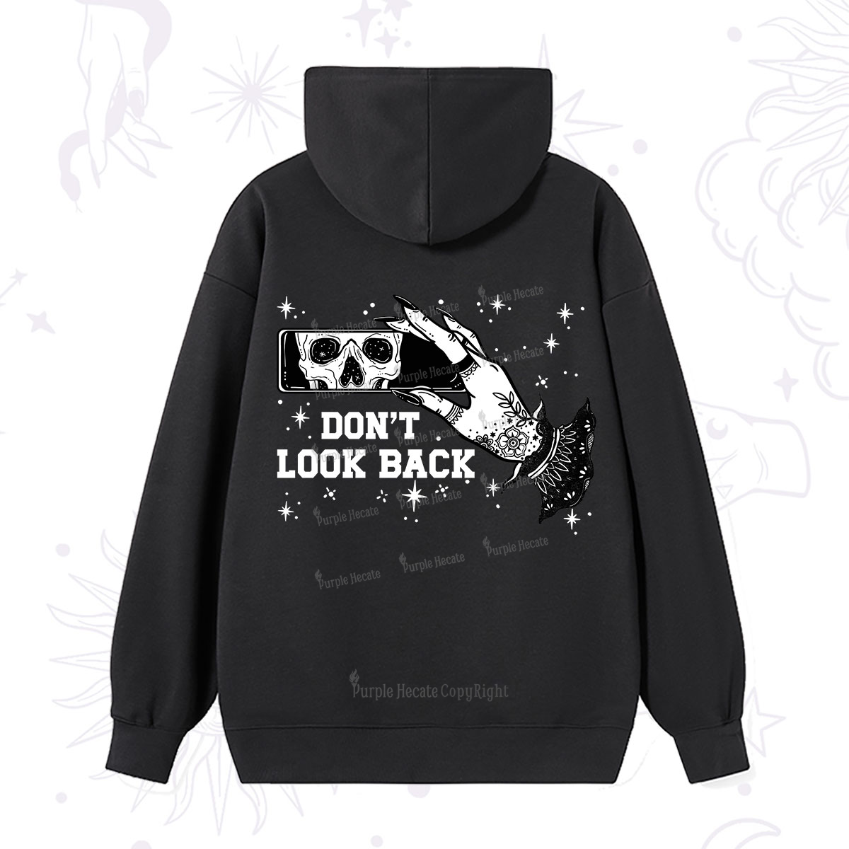 Purplehecate Don't Look Back Hoodie