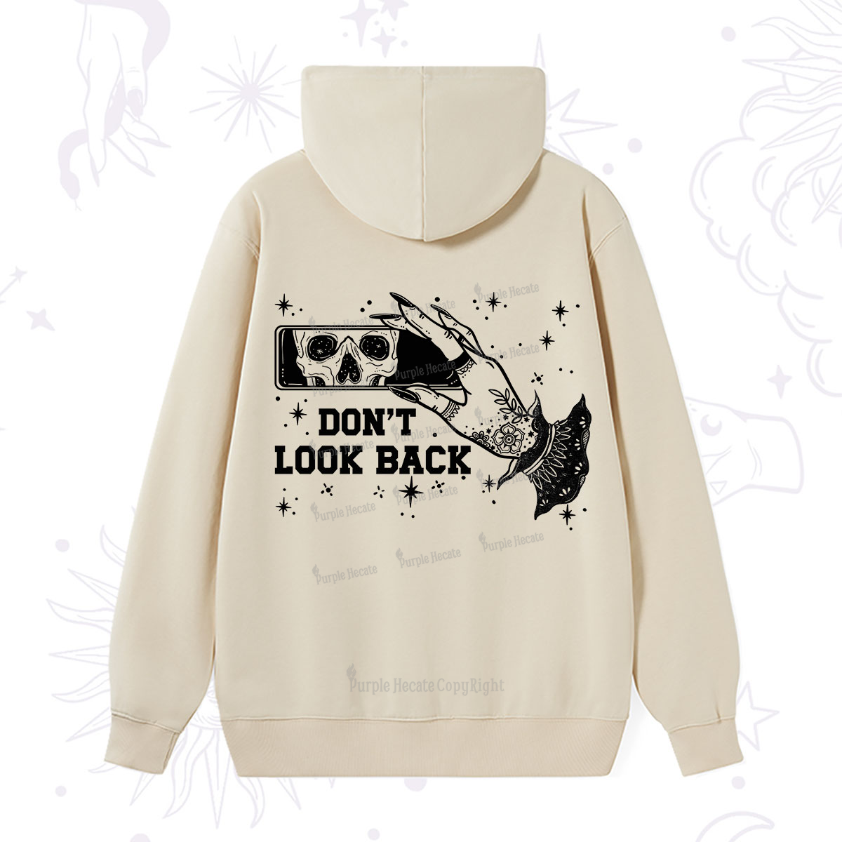 Purplehecate Don't Look Back Hoodie
