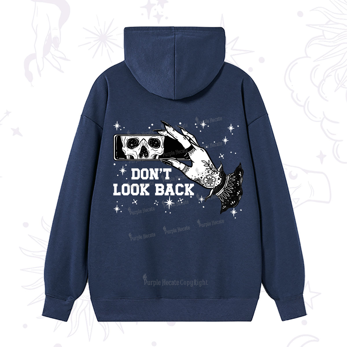 Purplehecate Don't Look Back Hoodie